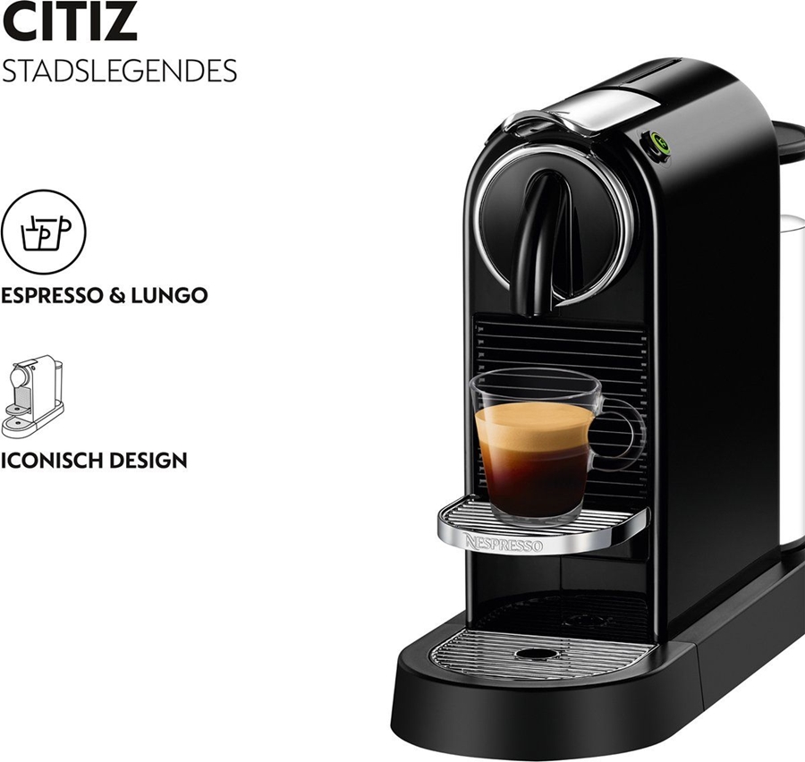 DeLonghi Nespresso EN 167.B Citiz Koffiemachine — foto 5