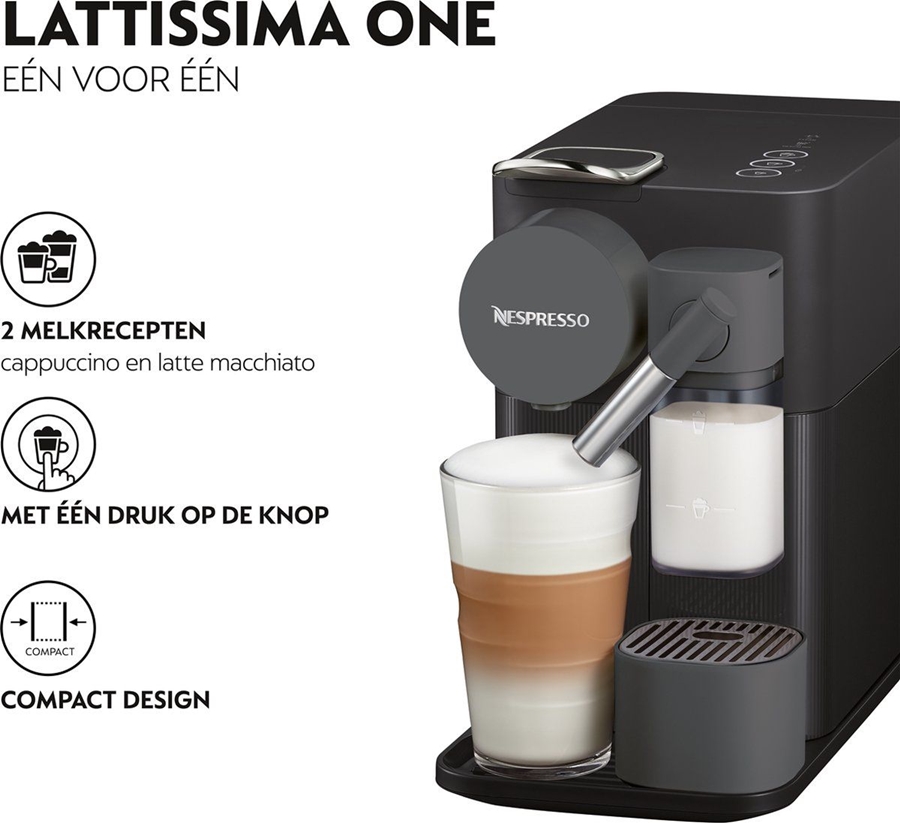 DeLonghi Nespresso Lattissima One Evolution EN510.B Koffiemachine — foto 10