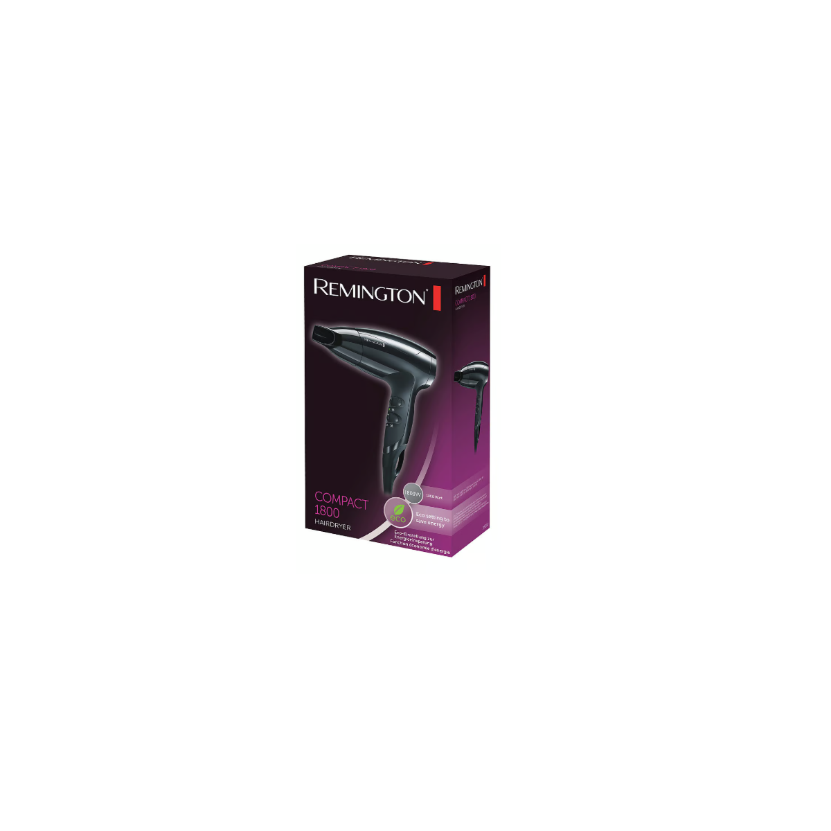 Remington - Compact 1800W - D5000 Travel Föhn — foto 2