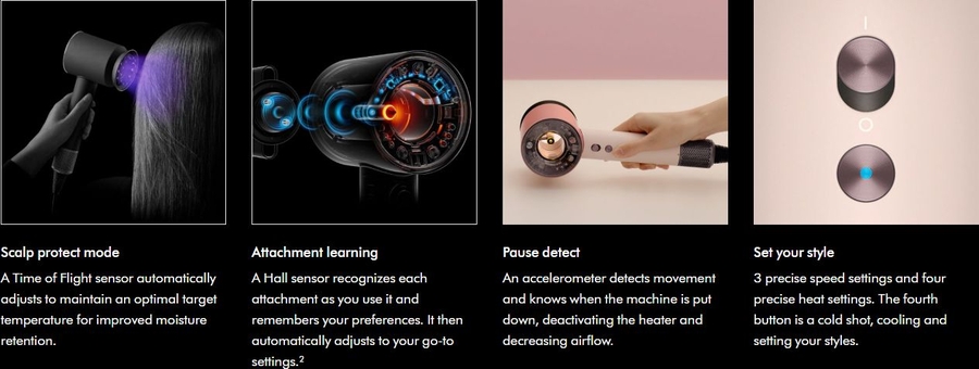 Dyson Supersonic Nural Straight & Wavy Föhn - Haardroger - Ceramic Roze / Rose Goud — foto 3
