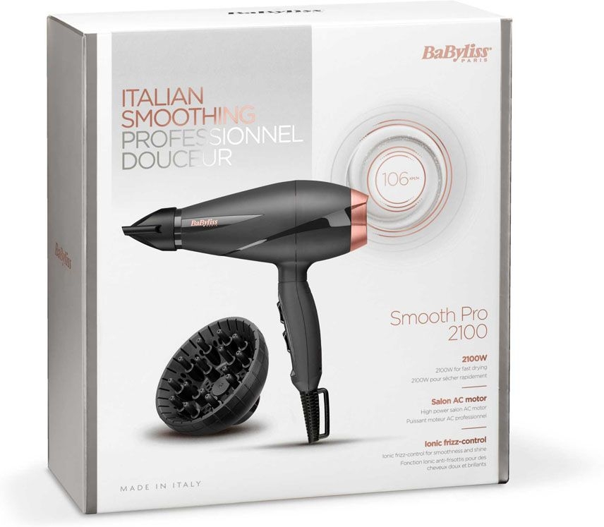 BaByliss 6709DE Smooth Pro 2100 Föhn - Haardroger — foto 4