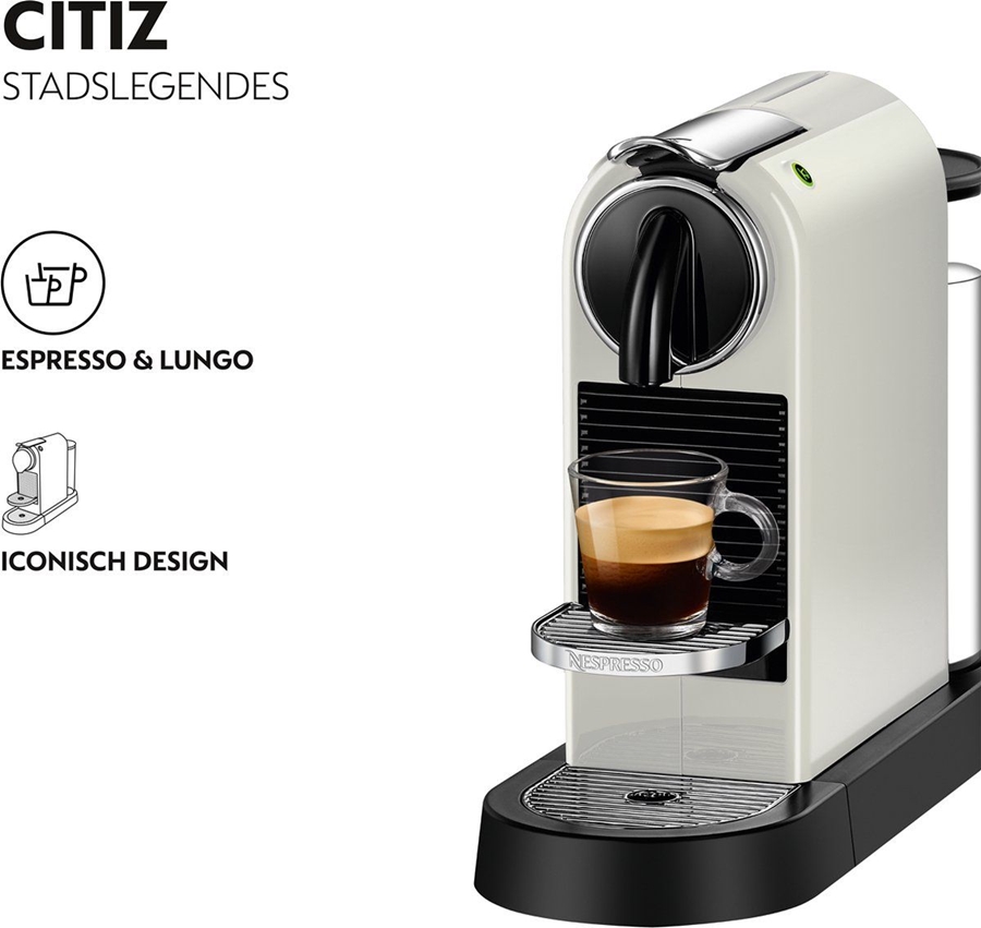 DeLonghi Nespresso EN 167.W Citiz Koffiemachine — foto 6