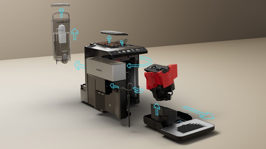 Siemens TP517DF3 EQ500 extraKlasse Volautomatische Koffiemachine — foto 9
