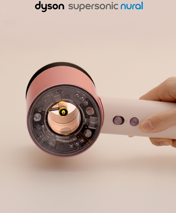 Dyson Supersonic Nural Straight & Wavy Föhn - Haardroger - Ceramic Roze / Rose Goud — foto 11