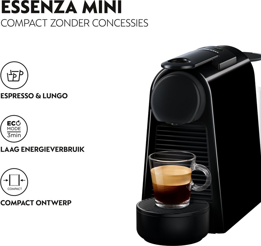 DeLonghi Nespresso EN 85.B Essenza Mini Koffiecupmachine — foto 6