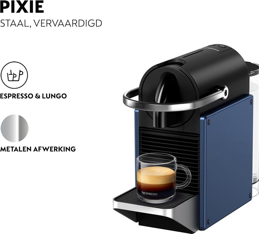 DeLonghi Nespresso EN 127.BL Pixie Koffiecupmachine — foto 7