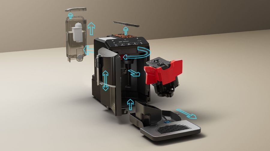Siemens TF305EF9 EQ300 extraKlasse Volautomatische Koffiemachine — foto 9