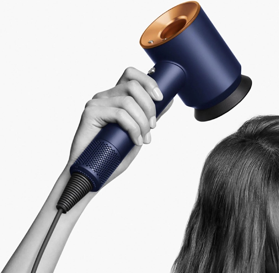 Dyson Supersonic Straight & Wavy Föhn - Haardroger Blauw Copper — foto 2