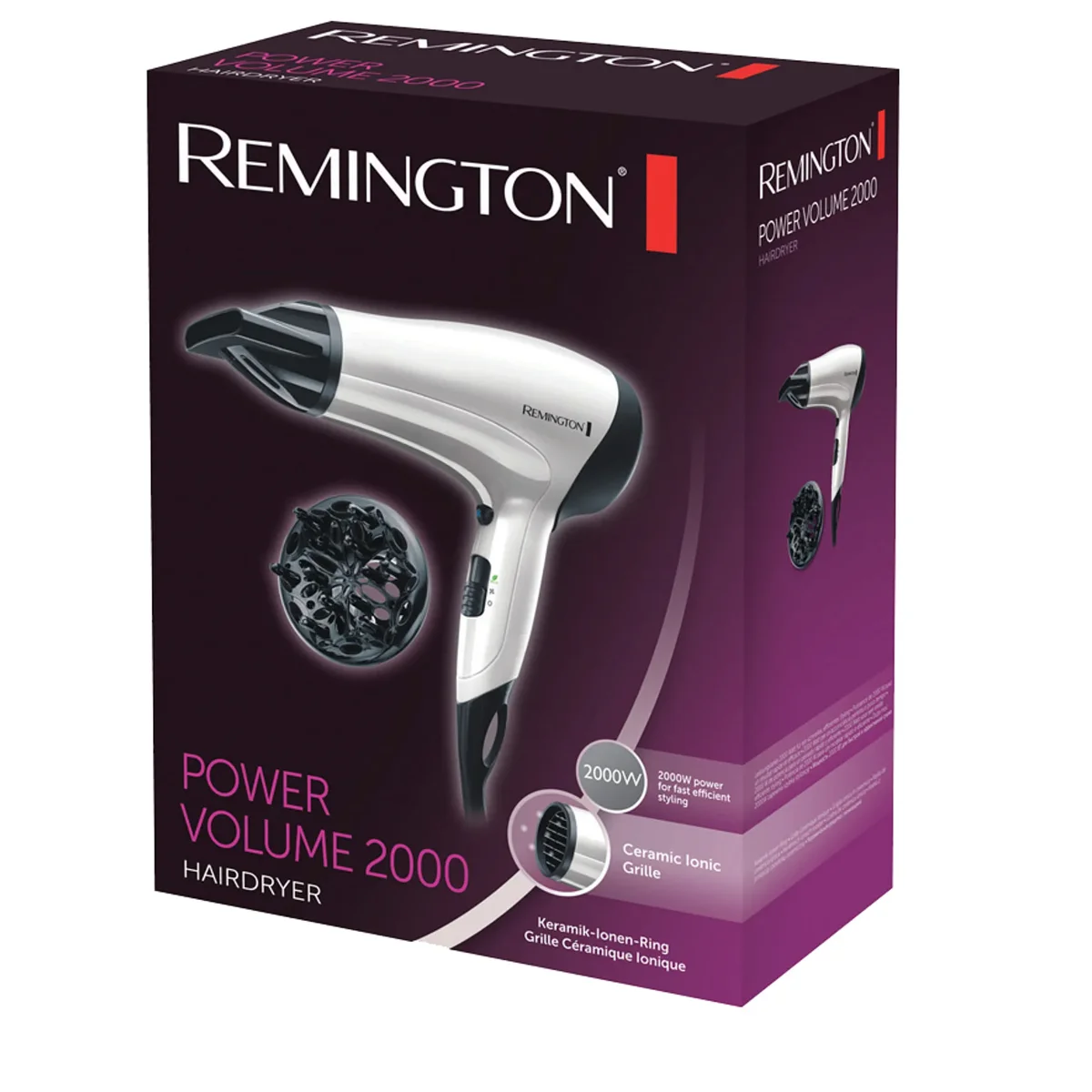 Remington - Power Volume 2000 D3015 Föhn — foto 2
